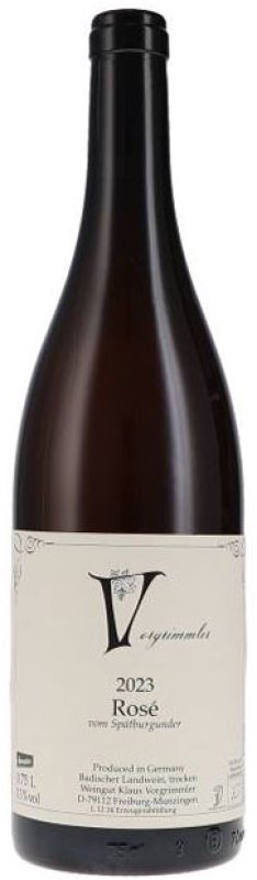 Vorgrimmler - Rosé vom Spätburgunder Deutscher Qualitätswein 2023 - BIO